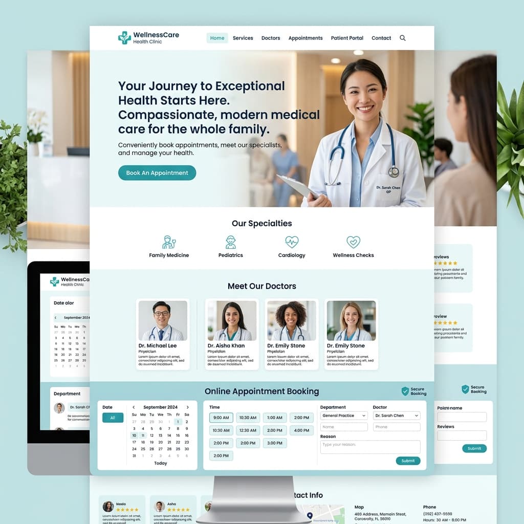 SEO Domination for HealthFirst Clinics